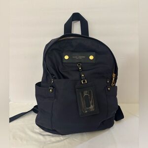 Marc Jacobs Navy Preppy Nylon Backpack